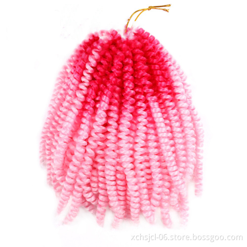 Spring Twist Braiding Hair Crochet Braids Synthetic Hair Extensions